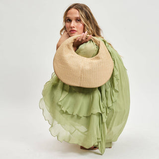Farrah Straw Hobo