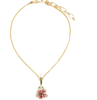 Spring Picnic Bracelet- enamel charms