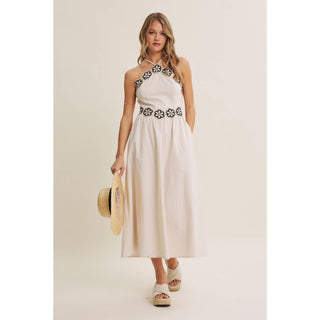 Sunset Terrace Halter Dress