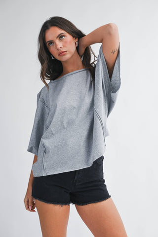 Dolman Short Sleeve Top