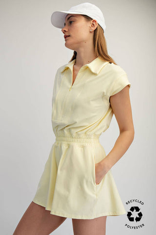 Butter Soft Quarter Zip Romper