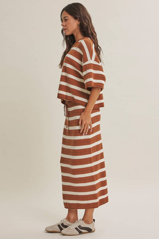 WEEKEND IN CANNES SWEATER SET