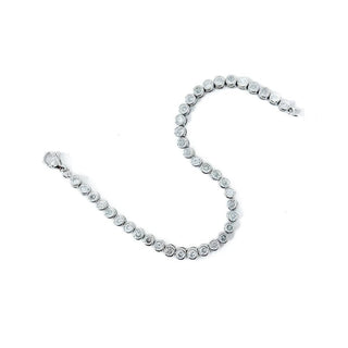 Tennis Bracelet Frosted In Diamonds