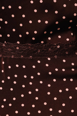 Ashlyn Polka Dot Maxi Dress