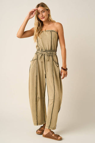SAGE BARREL LEG JUMPSUIT