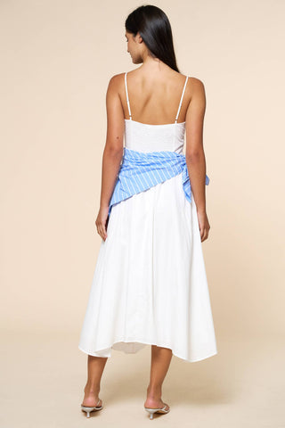 Charleston Banadana Waist Dress