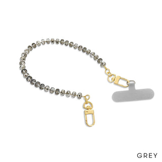 Rondelle Crystal Phone Strap