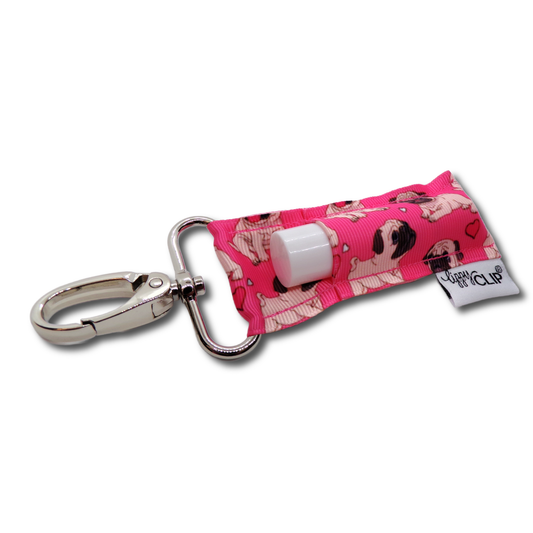 Pugs LippyClip® Lip Balm Holder for Chapstick