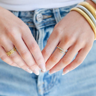 Flower Adjustable Ring