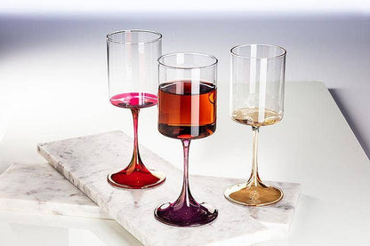 Slender Wine Glass - 6Asst - 9.5"H (12oz)