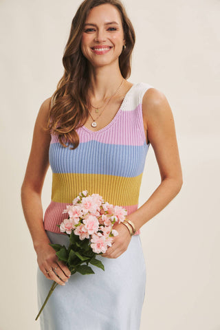 Sweetly Playful Sweater Tank
