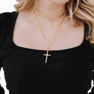 Chanelle Charm Bar Necklace Chains - WATERPROOF Wholesale