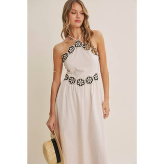 Sunset Terrace Halter Dress