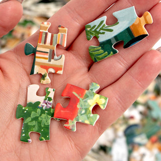 Bookworm Bookshop - 400 Piece Panoramic Jigsaw Puzzle