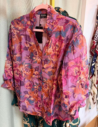 Mauve Garden Blouse