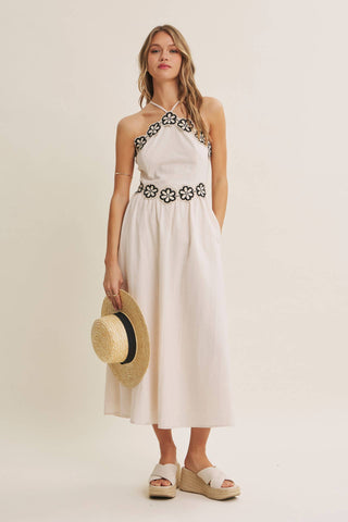 Sunset Terrace Halter Dress
