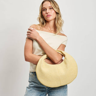 Farrah Straw Hobo