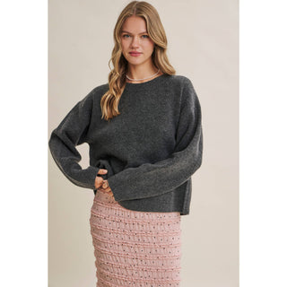AUTUMN PICNIC BOW SWEATER