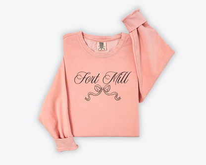 Fort Mill Peach Sweatshirt-Comfort Colors