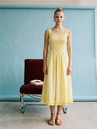 Frolicking Fields Midi Dress