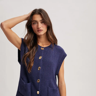 Seaport Button Front Vest