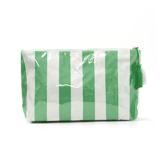 Vinyl Tassel Make up Pouch