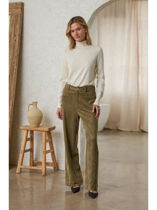 Mossy Walk Suede Pant