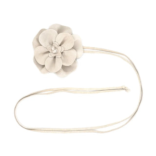 Suede Flower Belt