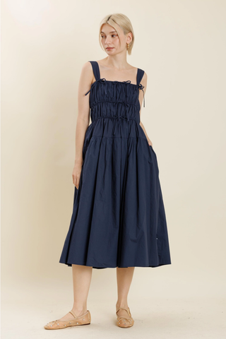 Classic Charm Midi Dress