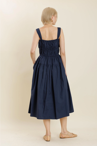 Classic Charm Midi Dress