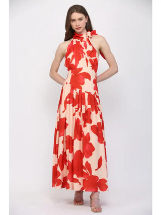 Sadie Assymetrical Midi Halter