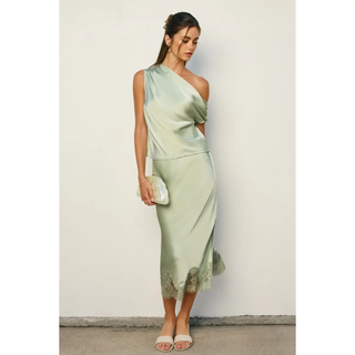 The Simone Lace Slip Skirt