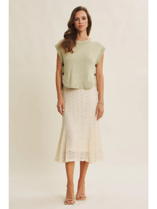 It Girl Knit Sweater Sage