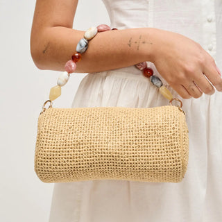Barrel Bag with Stones