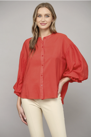 Feeling Blousy Button Down Shirt